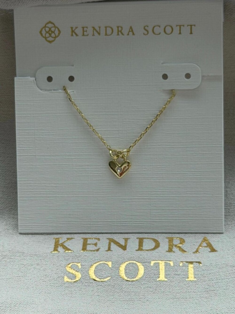 Kendra Scott Heart Necklace